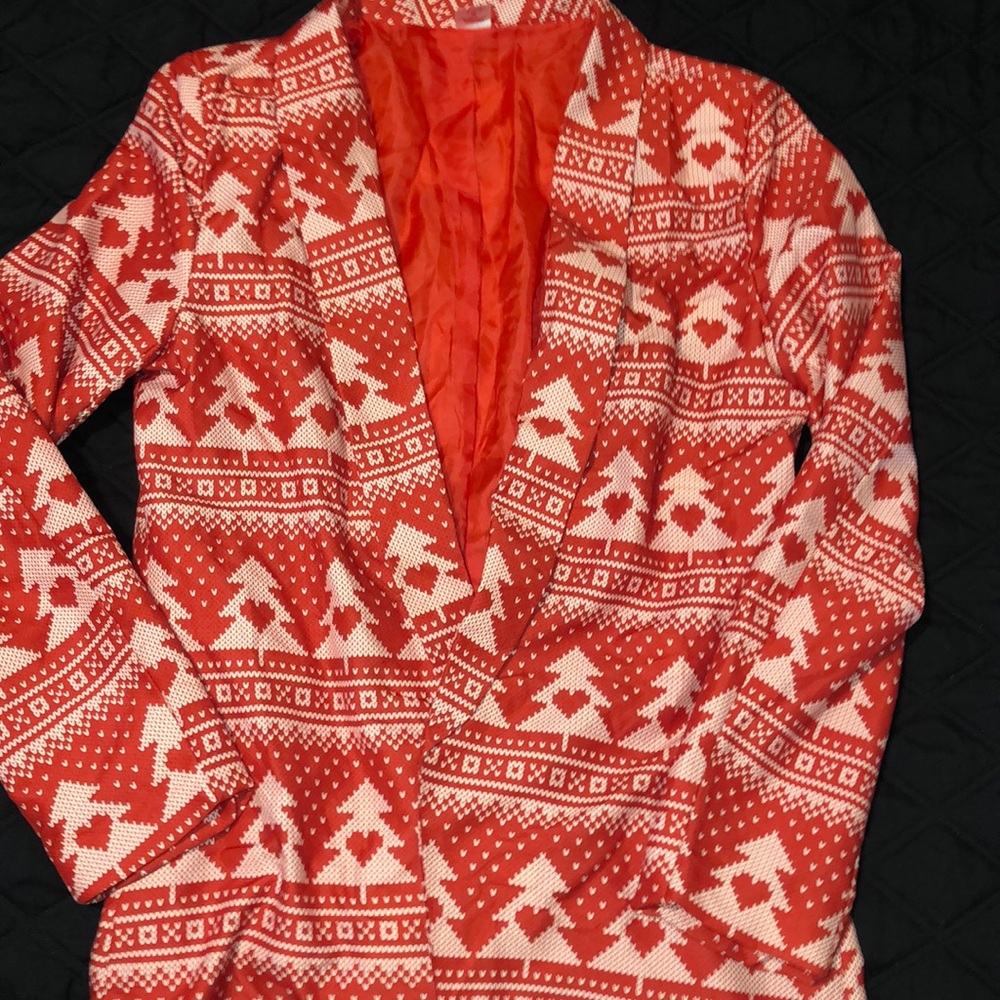 🆕 Christmas Light-Up Blazer
